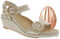 Seight Wedge Sandal, Soft Gold, swatch